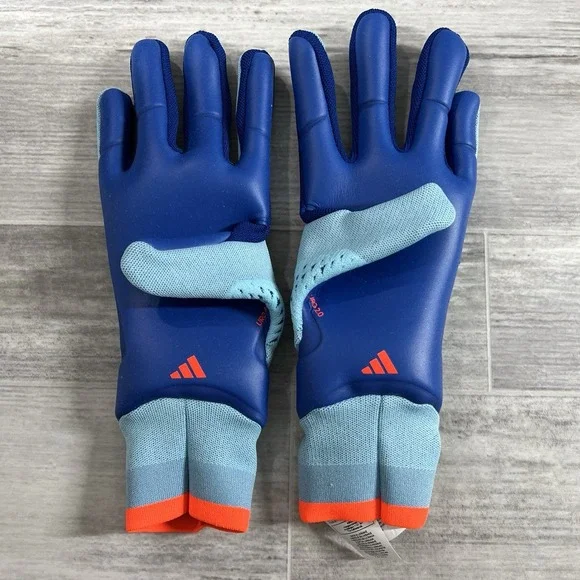 Adidas X GL Pro Gloves‎ Men's Soccer Goalkeeper Gloves Blue NWT IA0836 Size 11